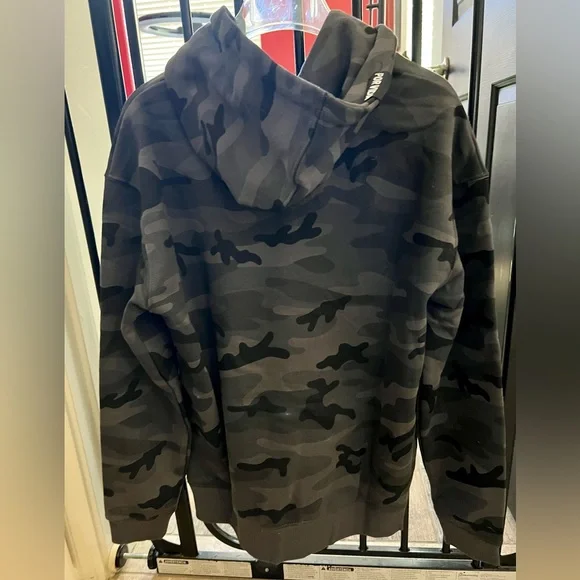 Vixxon black and gray camo hoodie, by Dixxon Flannel Co - Picture 2 of 5